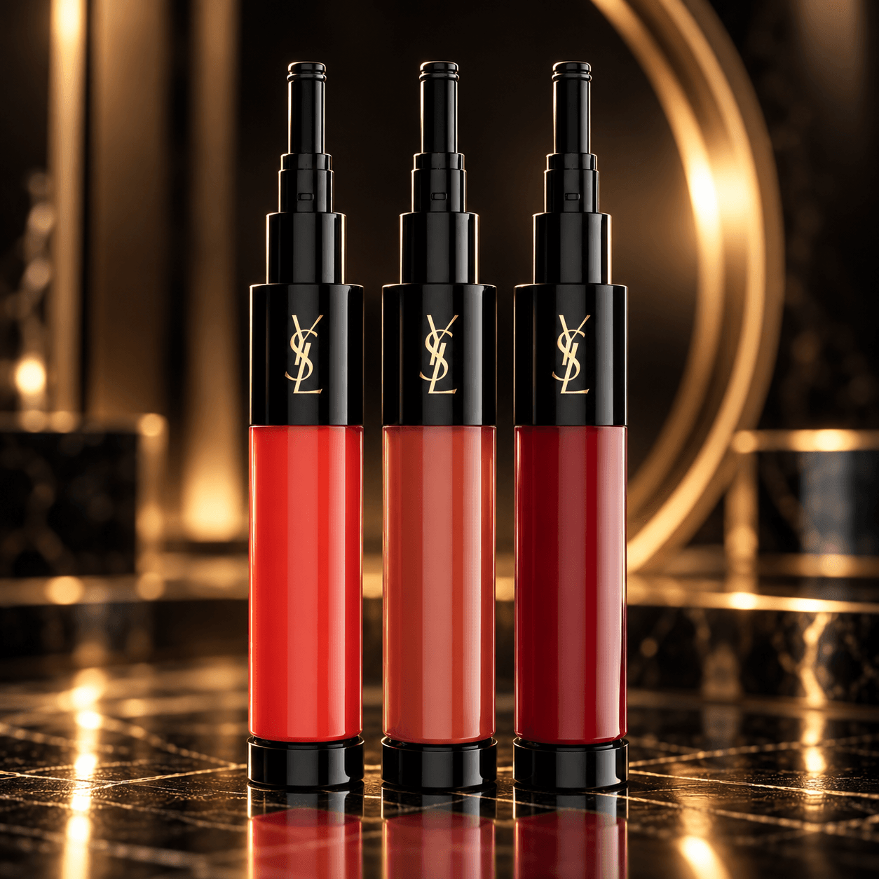 Red cartridge trio